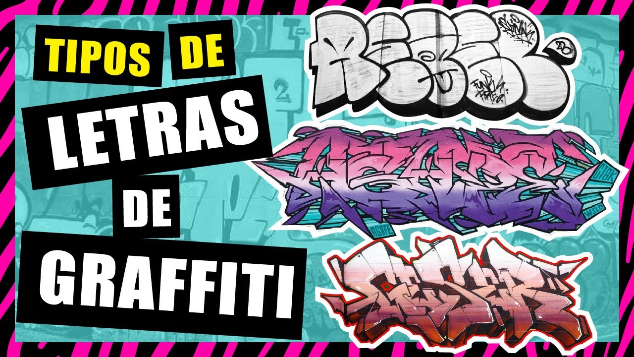 TIPOS DE LETRAS DE GRAFFITI