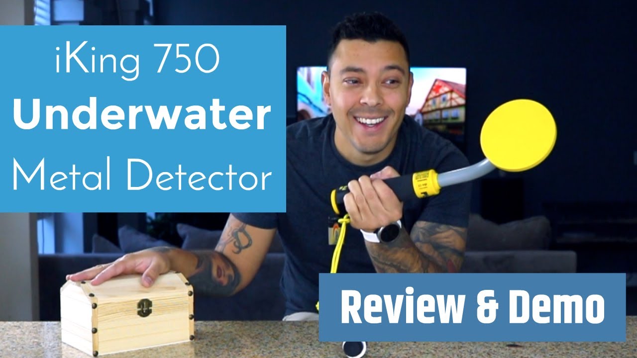 iKing 750 Underwater Metal Detector Review & testing (waterproof) - Wedigout, Richcat, TTlife, Kecop