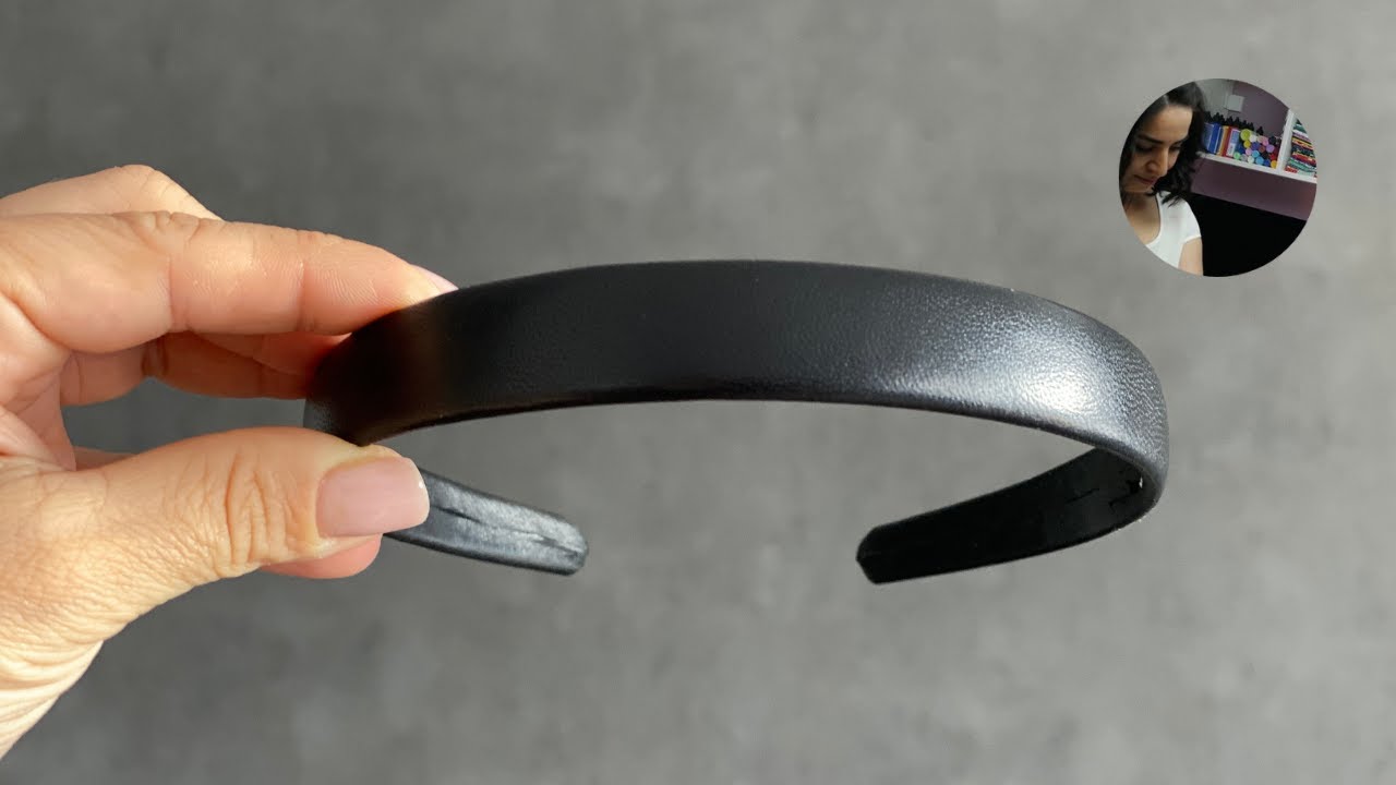 Simple Thin Leather-Covered Headband | DIY Leathercraft Tutorial for Beginners