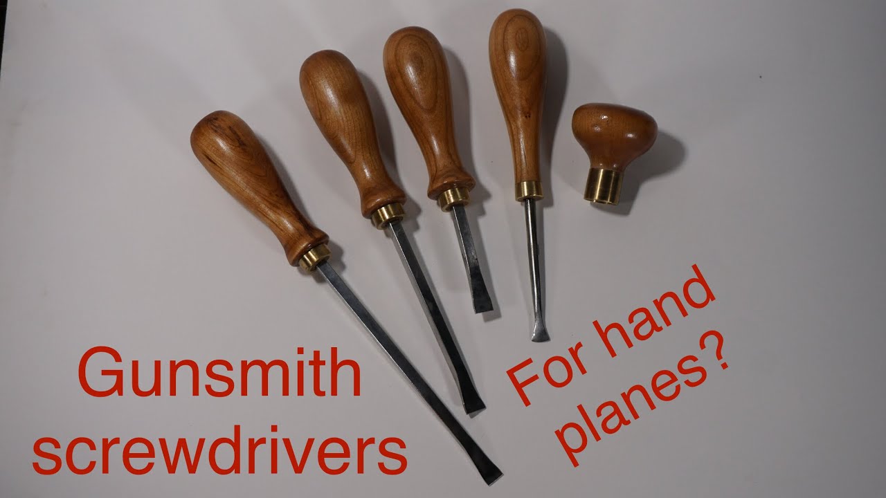 How to make “gunsmith” screwdrivers for hand planes