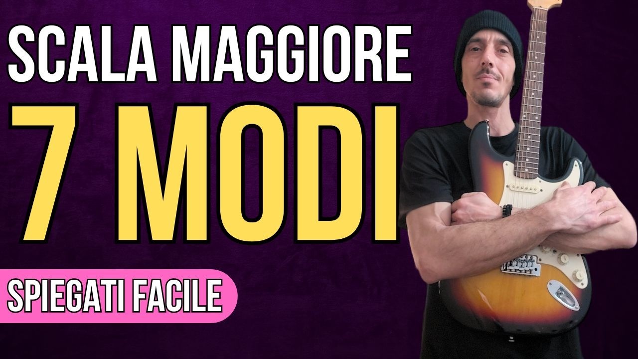 CHE MODI HA LA LA SCALA MAGGIORE? - #guitar