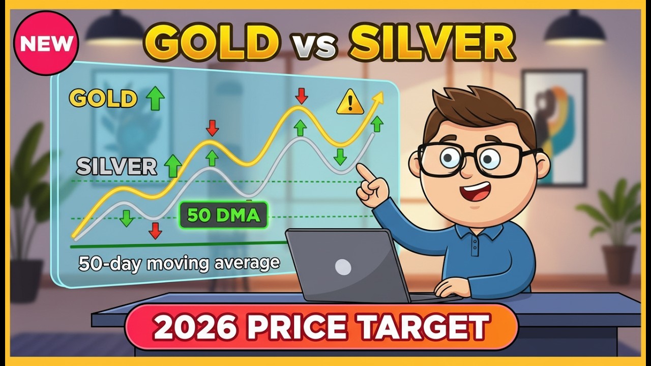 Gold Silver Technical Analysis | 2026 Price Forecast + 50 Day Moving Average