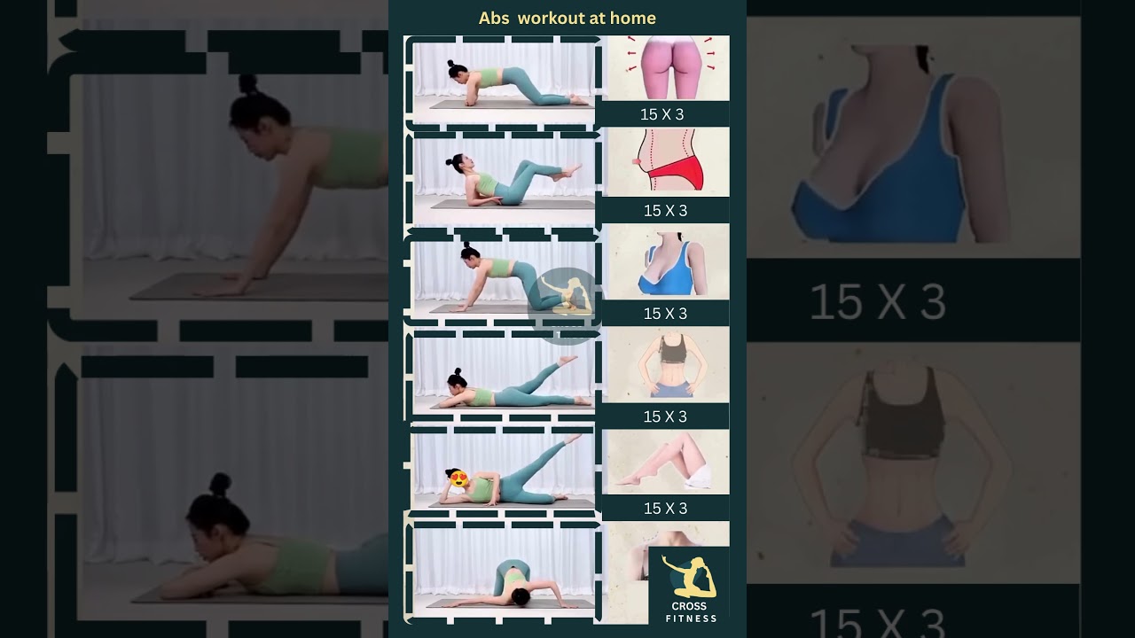 Exercise to reduce belly fat no gym needed #workout #motivation #fitness #shorts