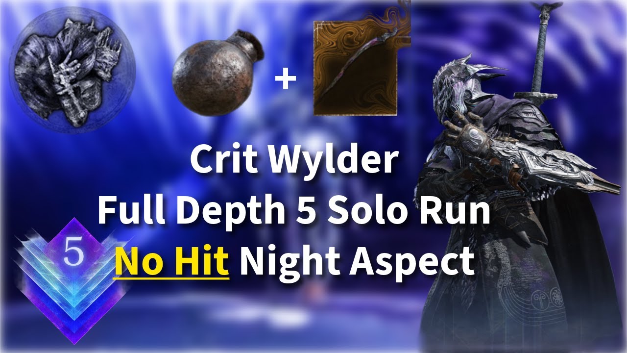 No Hit Heolster in Depth 5 | Depth 5 Full Solo Expedition | Wylder