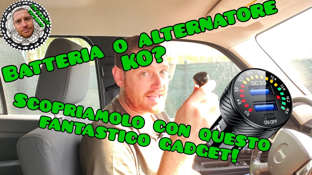 🚗 Tester Batteria e Alternatore per Presa Accendisigari: Guida Completa ⚙️🔋