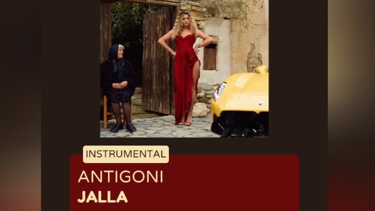 ANTIGONI – Jalla (Instrumental/Karaoke) | Eurovision 2026 (Cyprus 🇨🇾)