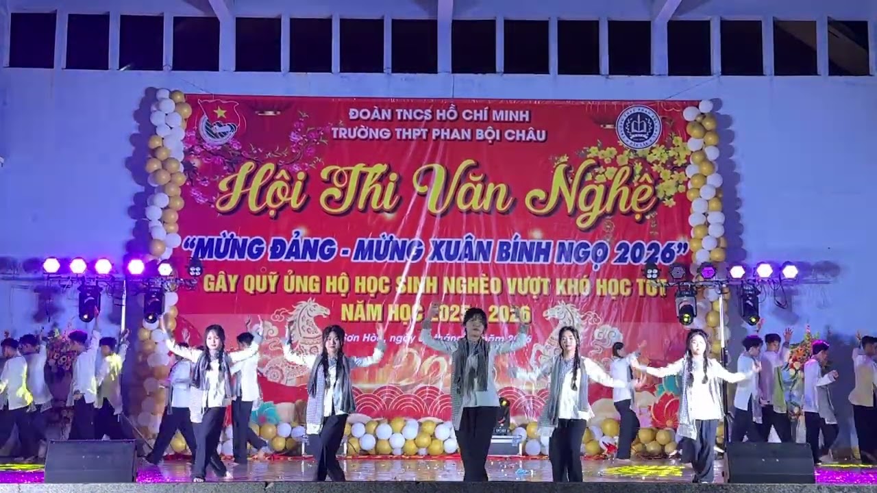 9. Nhảy - Mashup : Bo Xì Bo, Bài Ca Đất Phương Nam - Lớp 11B3