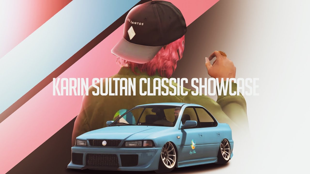 Karin Sultan Classic Showcase - Part 1 (4K, GTA 5 Rockstar Editor)