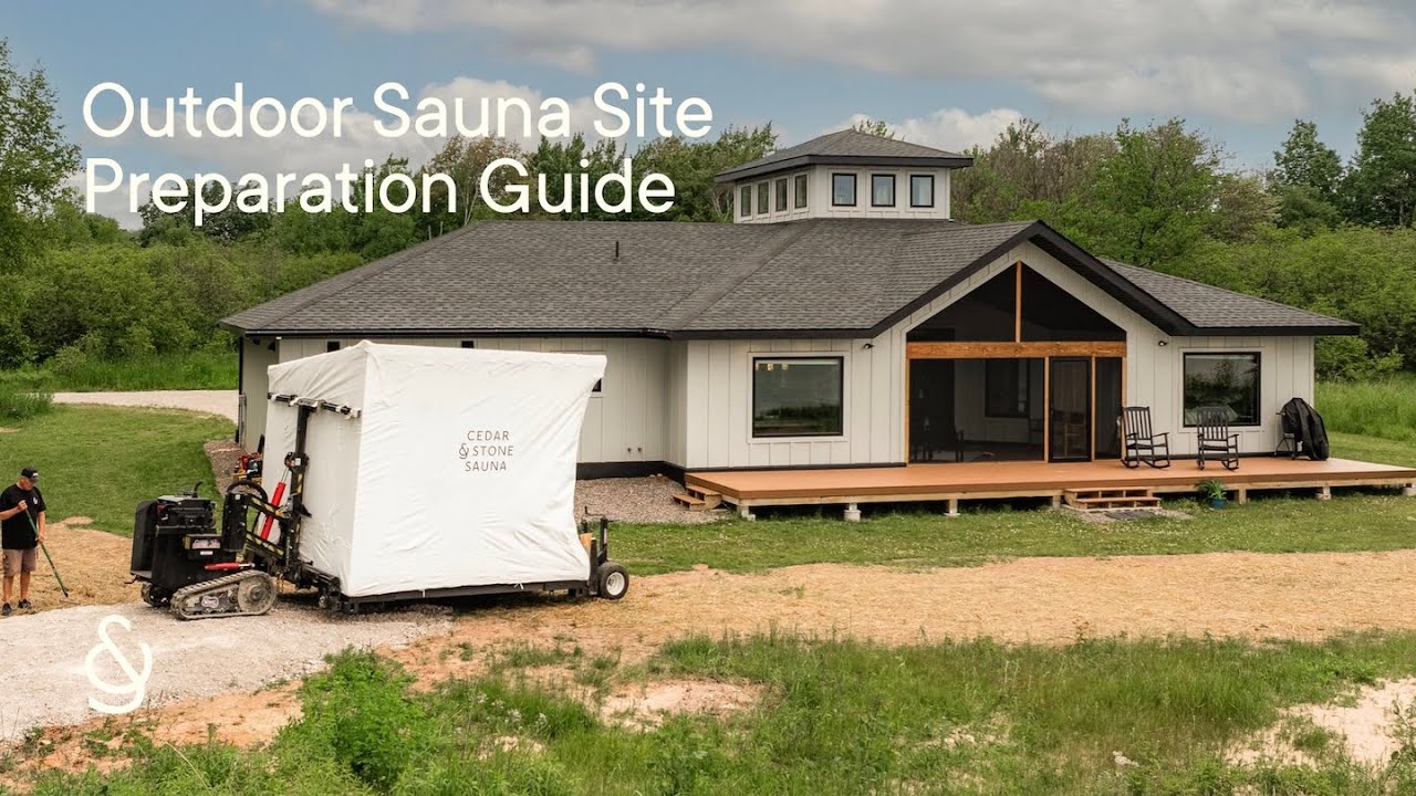 How to Prepare Your Site for Outdoor Sauna Delivery