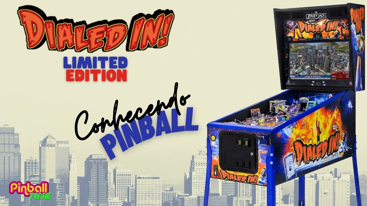 Pinball DIALED IN - LIMITED EDITION - Jersey Jack Pinball