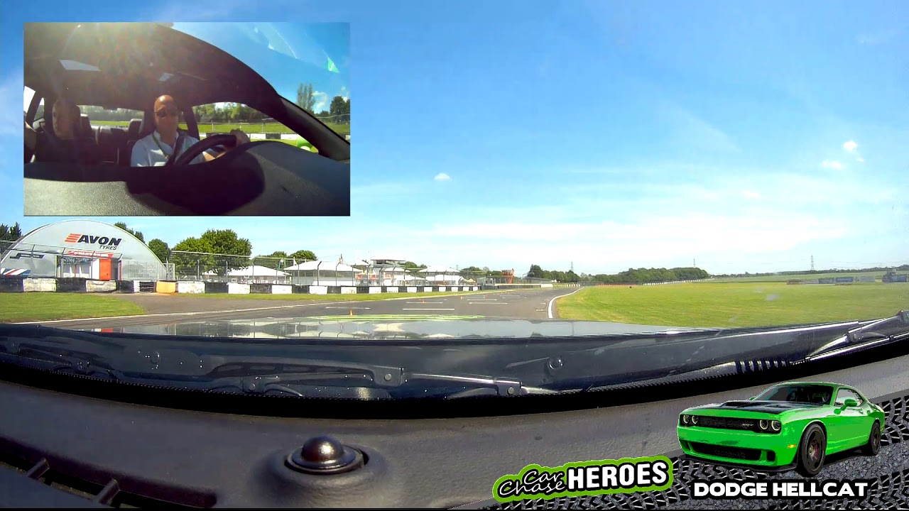 Ride out in a Dodge Challenger Hellcat with Car Chase Heroes