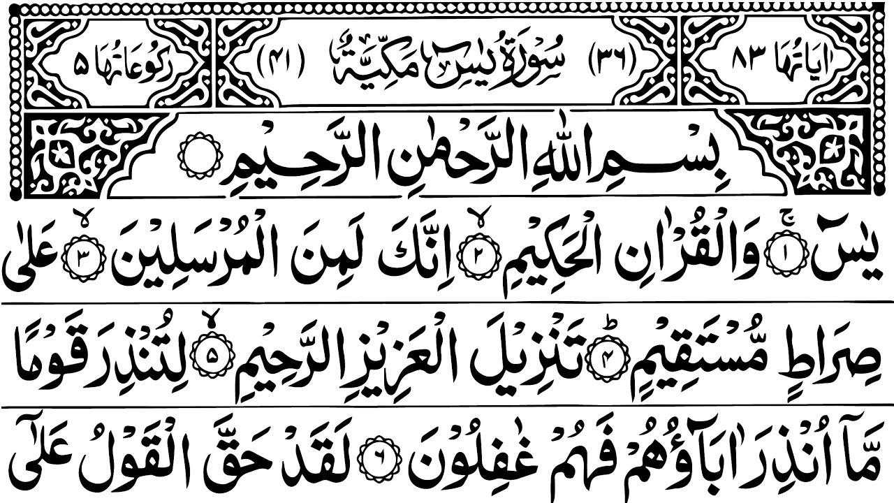 Surah Yaseen & Surah Rahman Full | Peaceful Quran Recitation for Heart Healing, Barakah & Sleep