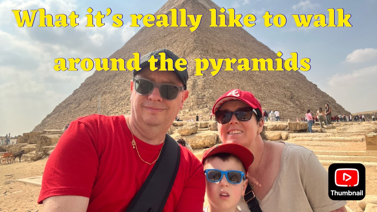 What its really like to walk around the Pyramids of Giza