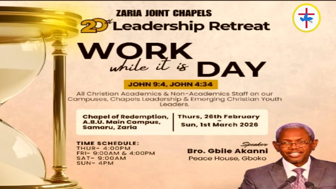 DAY 2 ZCLR ||MORNING SESSION - WORK WHILE IT IS DAY  || 27TH FEBRUARY, 2026