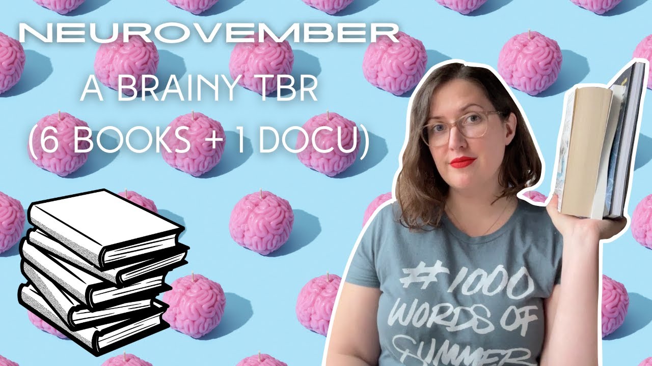 A brainy TBR 🧠📚 My Neurovember Readathon picks