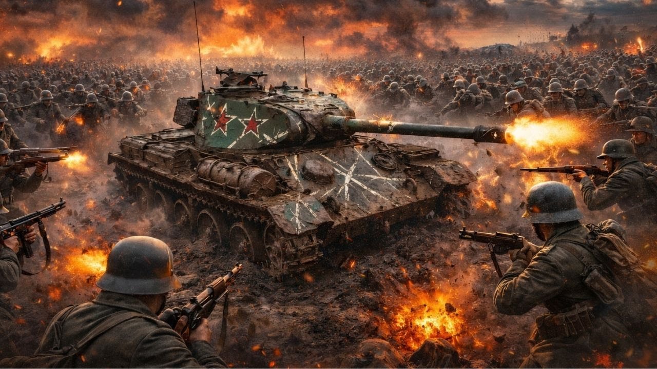 1 Tank vs 5,000 Germans: The Russian Monster