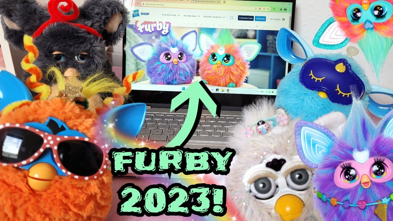 Novo Furby 2023 🤯 Reagindo e Comentando Tudo Sobre o NOVO FURBY Animatronic