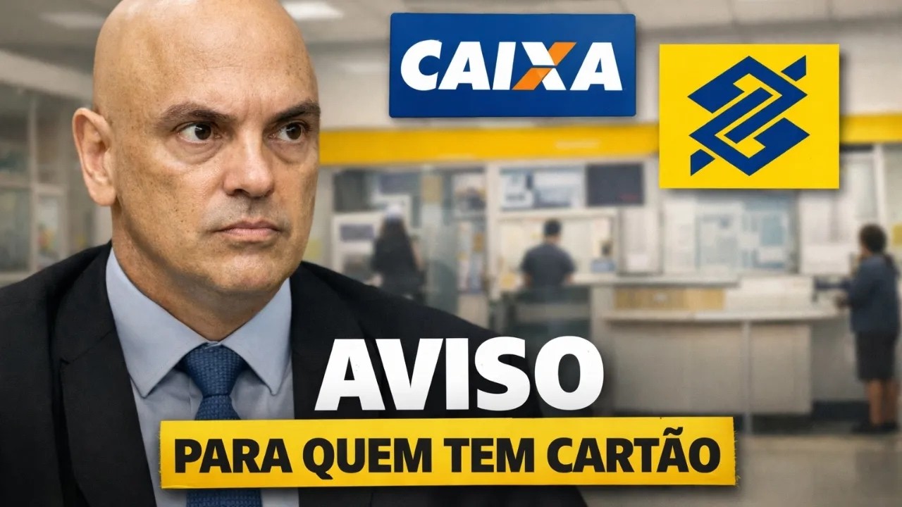 Caixa e Banco do Brasil fazem alerta urgente por mensagem para quem usa cart&atilde;o de d&eacute;bito ou cr&eacute;dito