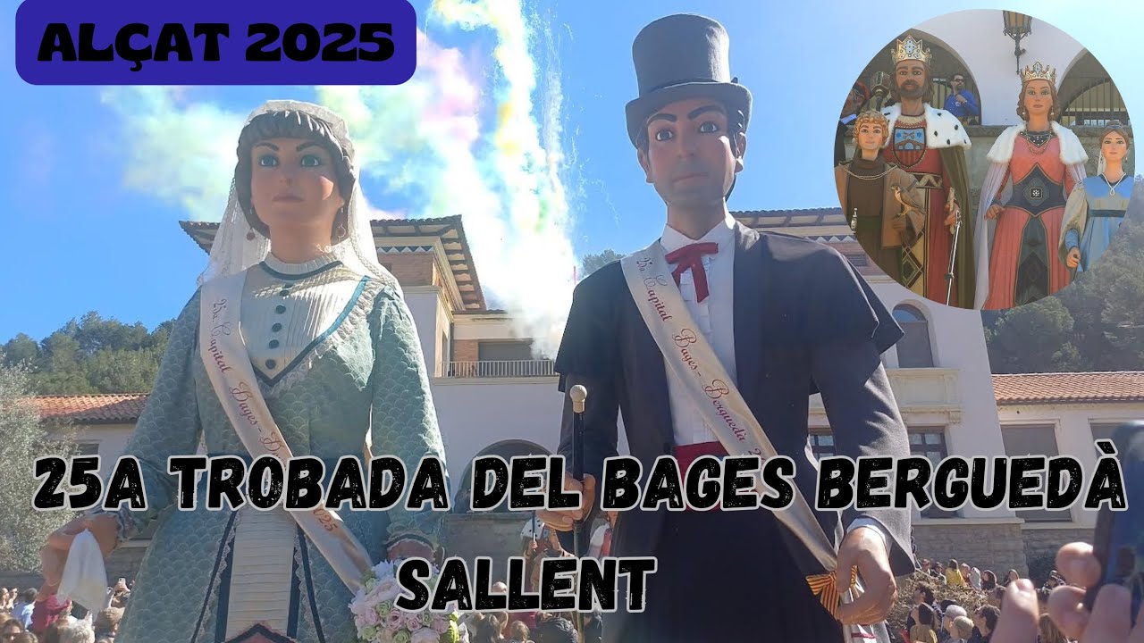25a Trobada de gegants del bages Berguedà- ALÇAT 2025 (Sallent)