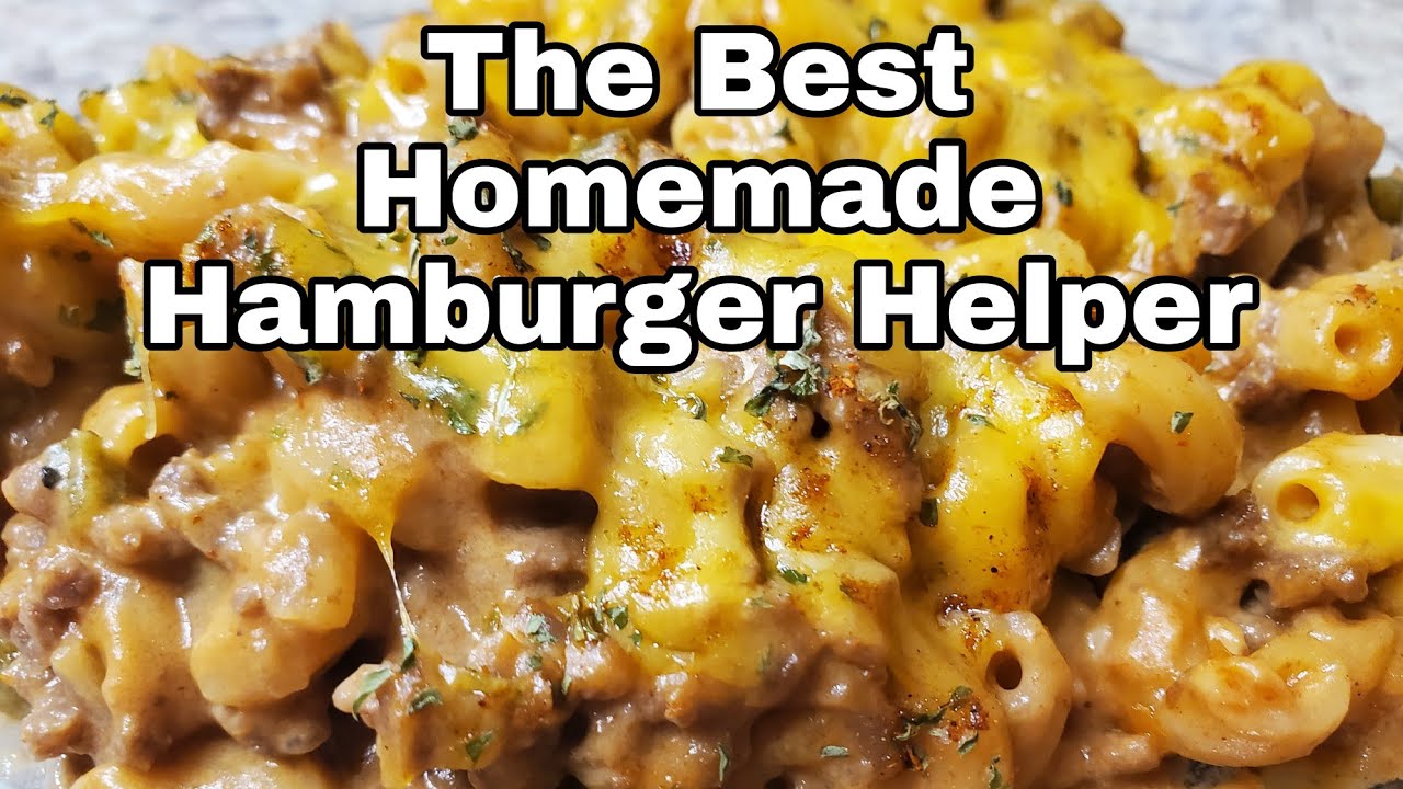 The Best Homemade Hamburger Helper
