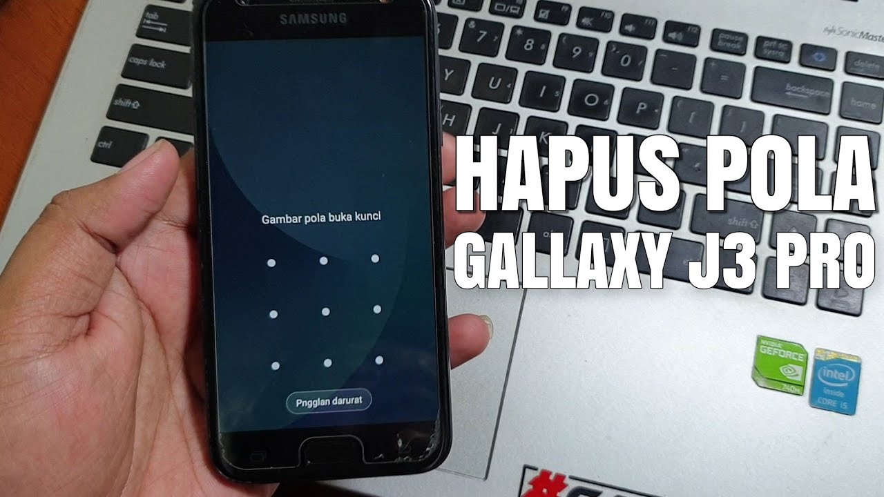 Hapus Pola Galaxy J3 Pro (J330G) Tanpa Pc, wipe via recovery mode