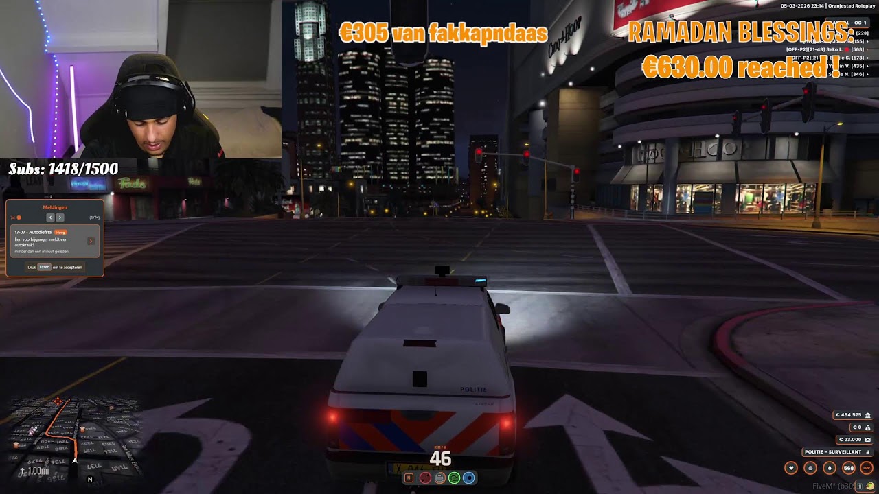 LIVE CRIMINELEN AANPAKKEN IN ORANJESTAD! FT BIGGIE & YASSIN| !discord !doneren