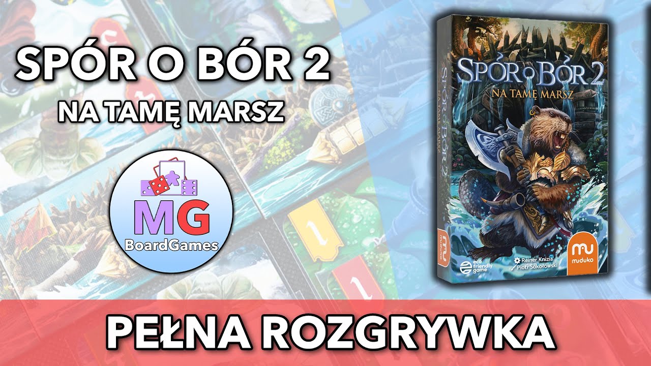 SPÓR O BÓR 2 - Stocz bitwę o rzekę! | Pełna Rozgrywka | Zasady