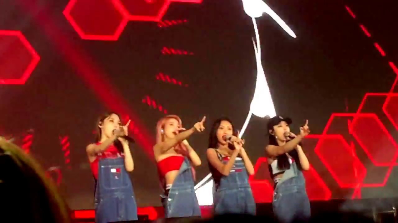 180818 마마무 콘서트 (Mamamoo Concert 4SEASON S/S) - 1cm의 자존심 (Taller than You)