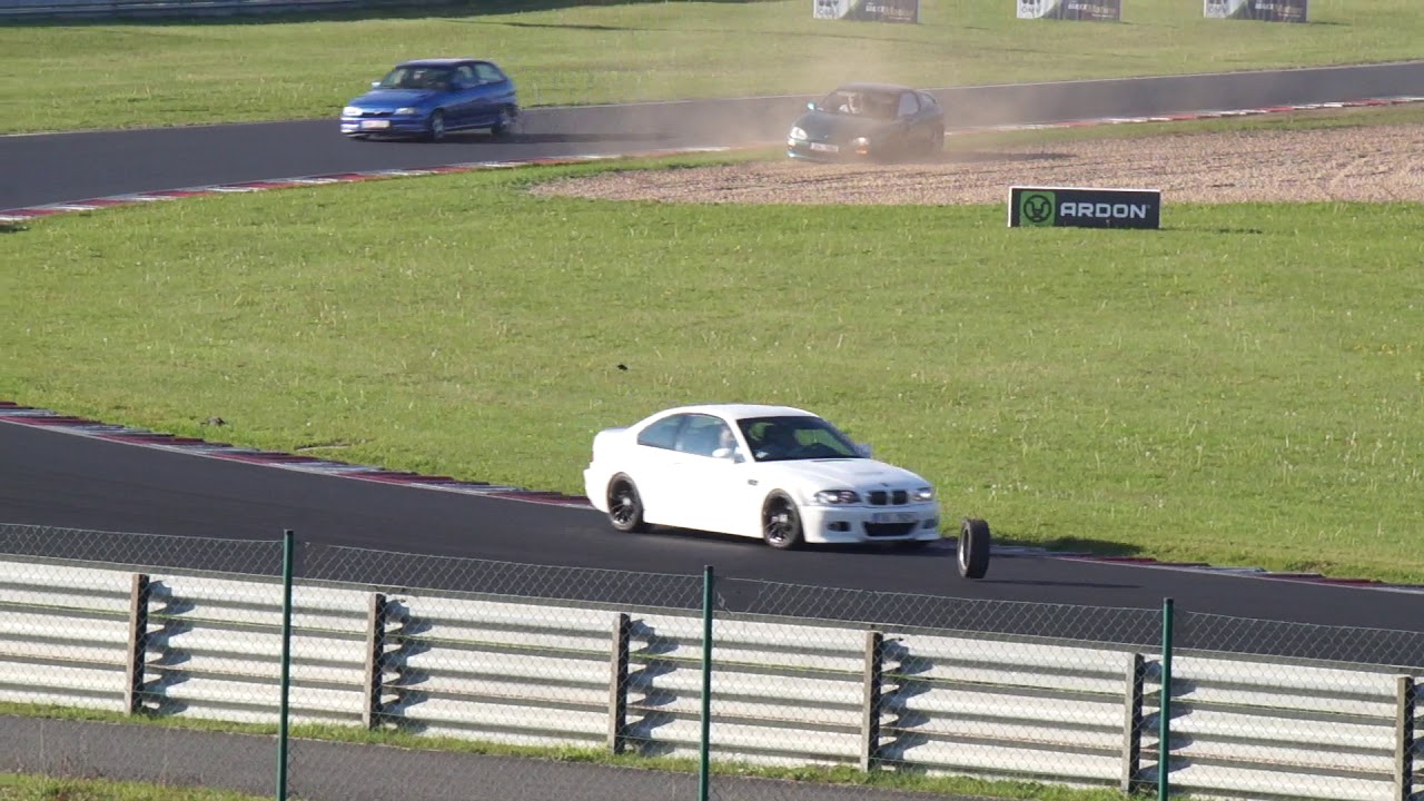 Mazda MX-3 crash, Autodrom Most 26.10.2019