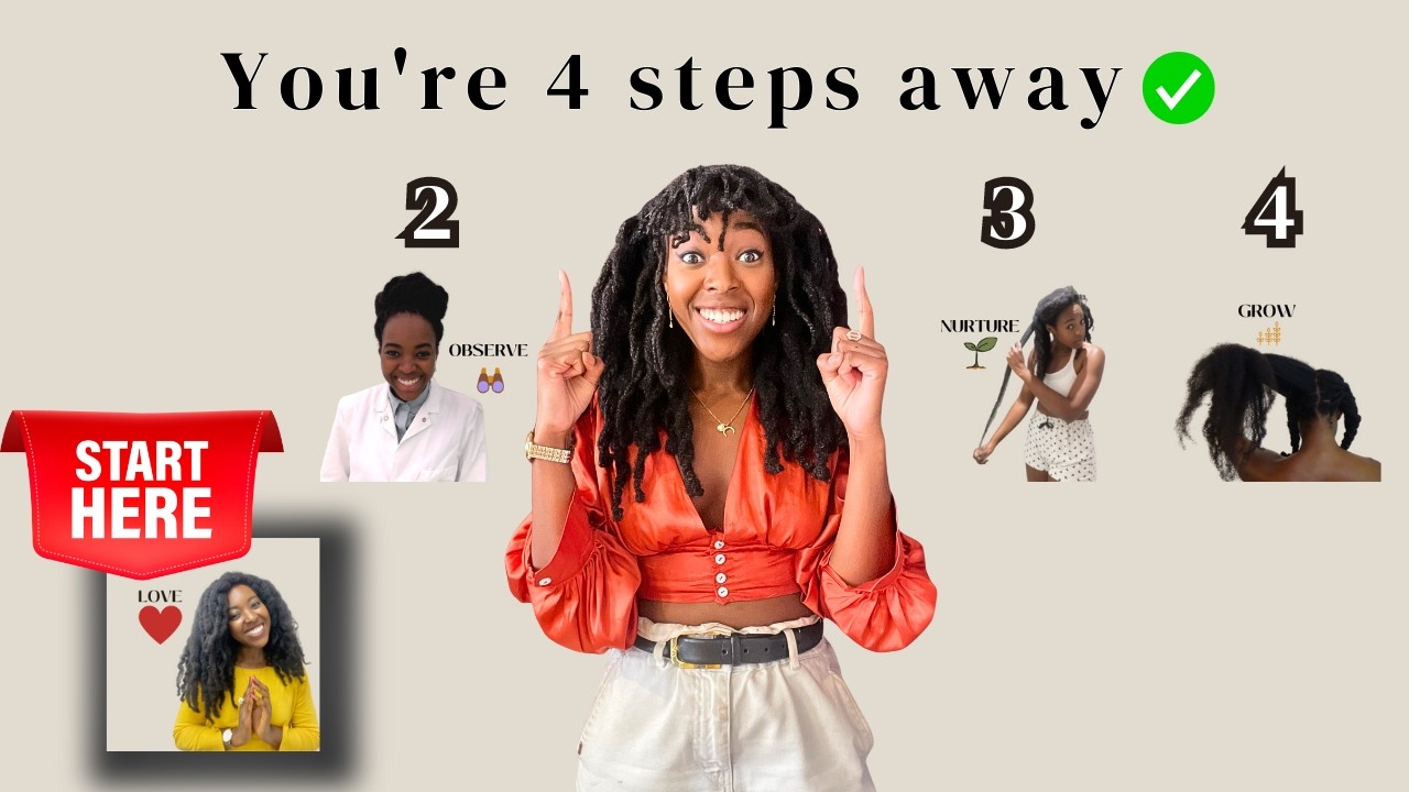 Hair journey: how to grow your natural hair longer faster | The LONG ™ Model