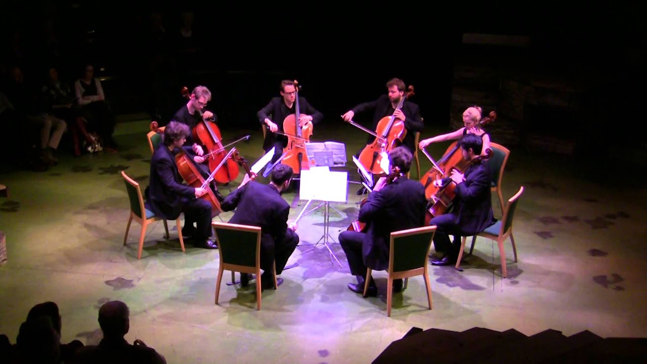 Cellophony: 'Mirrors' - original music for 8 cellos by Richard Birchall