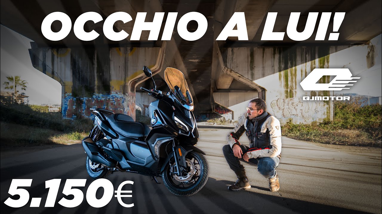 QJ FORT 4 0 ( FORT 350 ) : SFIDA AGLI ALTRI SCOOTER 350cc