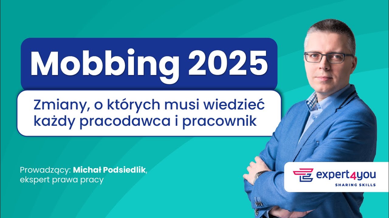 🚨 Mobbing 2025! Zmiany, o których musi wiedzieć każdy pracodawca i pracownik