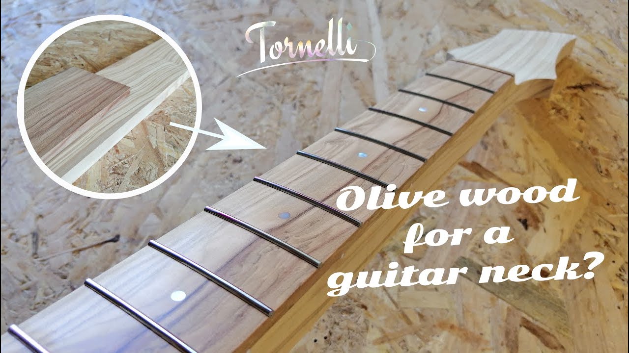 Olive Wood should make a beautiful guitar neck, right? | Build Ep.1