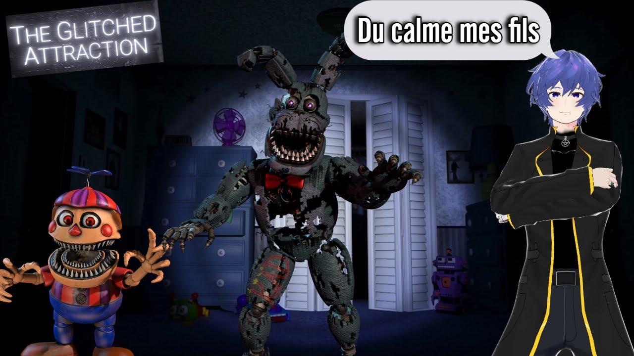 UN ESCAPE GAME AVEC DES ANIMATRONIQUES ?! ｜fnaf the glitched attraction