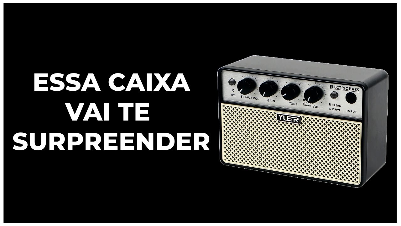 TESTEI O AMPLIFICADOR PORTATIL YUER BA-10
