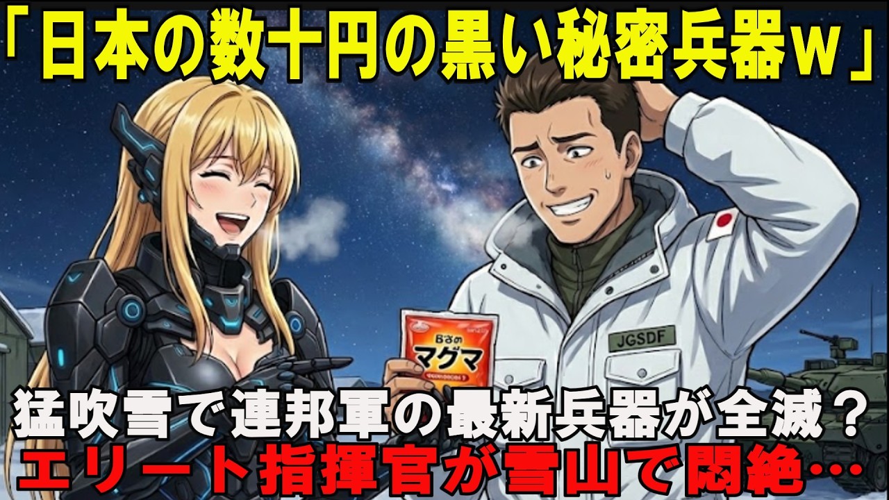 【海外の反応】「日本人は太陽を飼ってるのか？」マイナス30度で沈黙した最強米軍を救った日本の技術。世界が驚愕した「マグマ」の正体と、雪山で芽生えた奇跡の友情【スカッと】【アニメ】