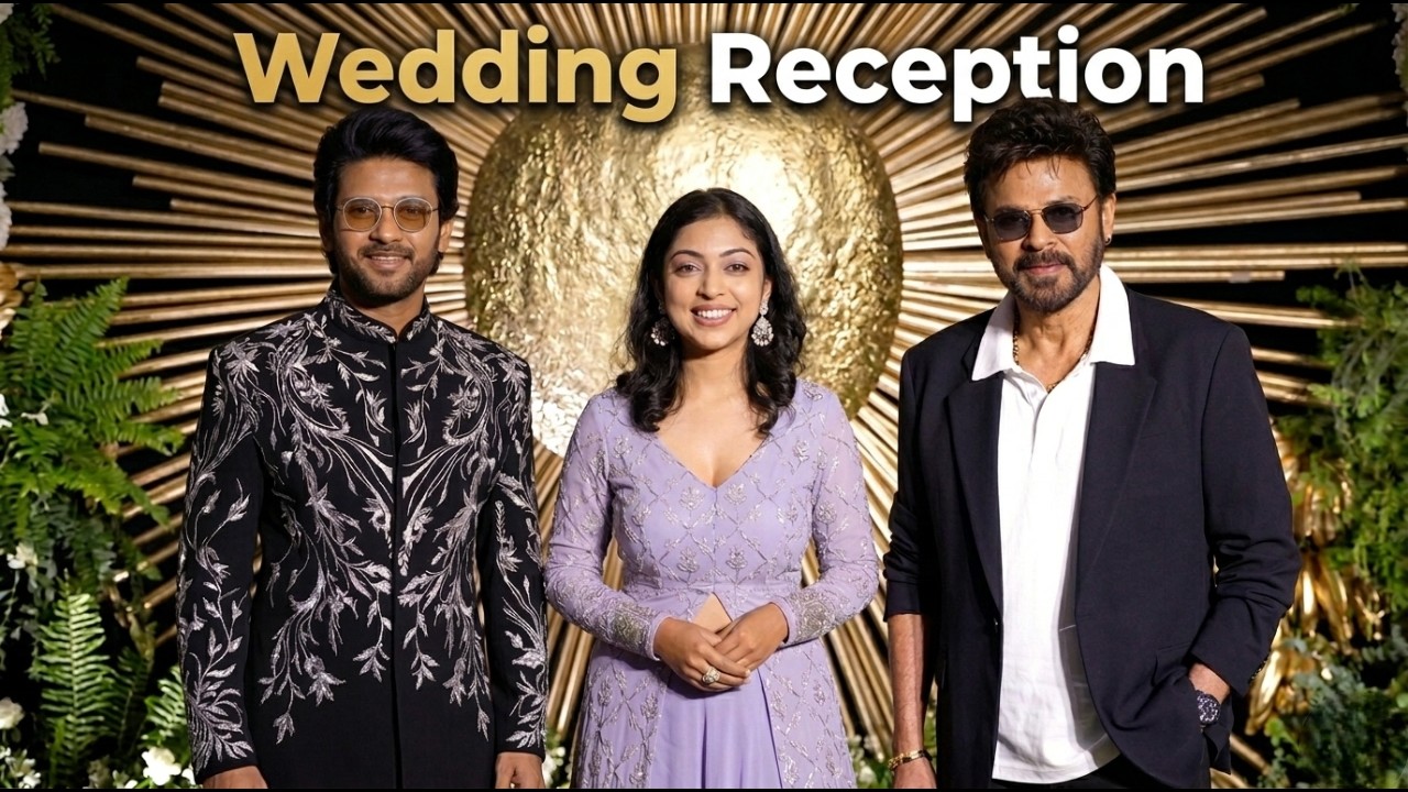 Chiranjeevi, Nani & Others Grace The Wedding Reception Of Rashmika Mandanna & Vijay Deverakonda