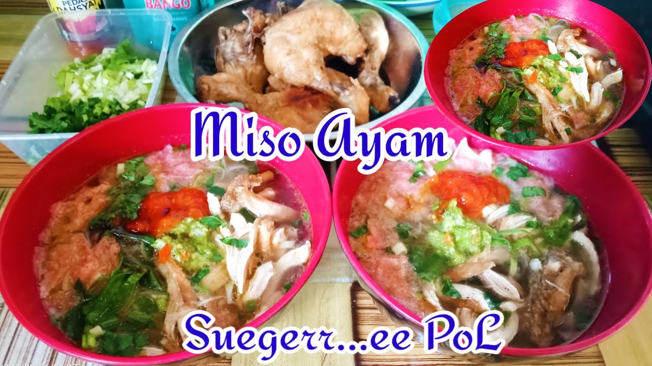 Resep Miso Ayam, Segar Nya Bikin Pengen Nambah Terus