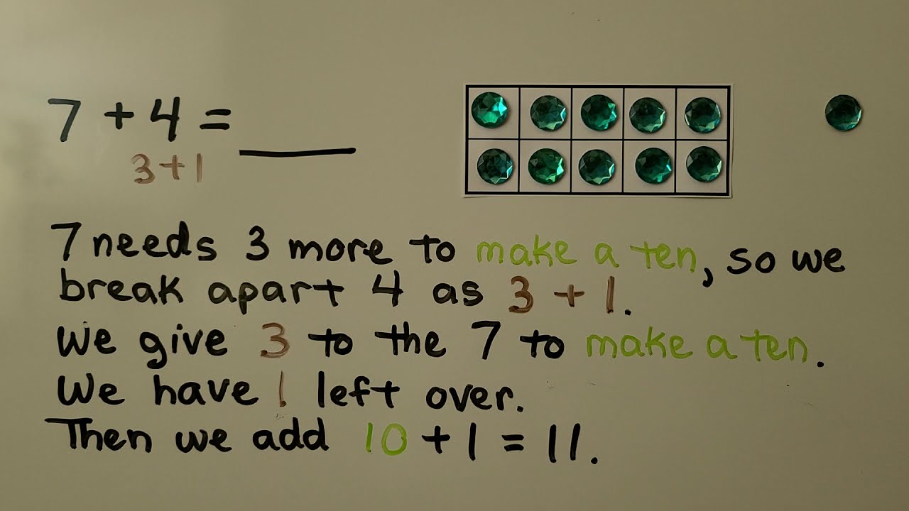 2nd Grade Math 3.3, Make a Ten to Add
