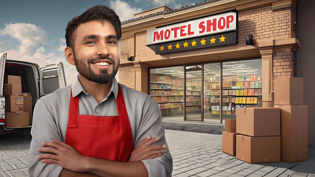 MY NEW SHOP IN MOTEL | MOTEL SIMULATOR GAMEPLAY #9