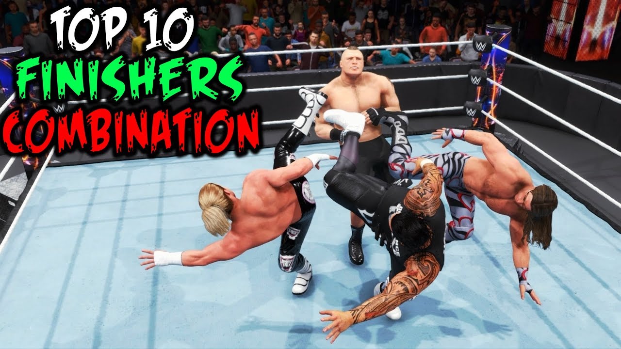 WWE 2K20 Top 10 Finisher After Finishers Combination!