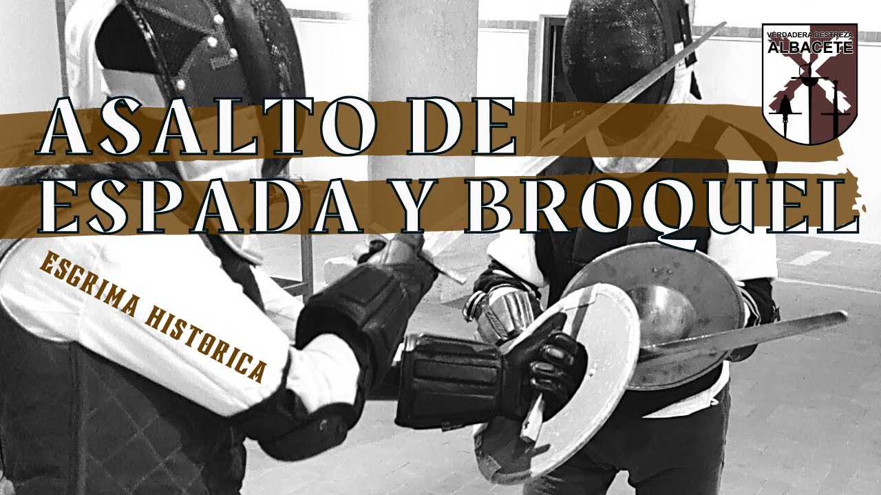 🔰 COMBATE con ESPADA y BROQUEL en Esgrima Mediaval ⚔️ Fran y Alfonso