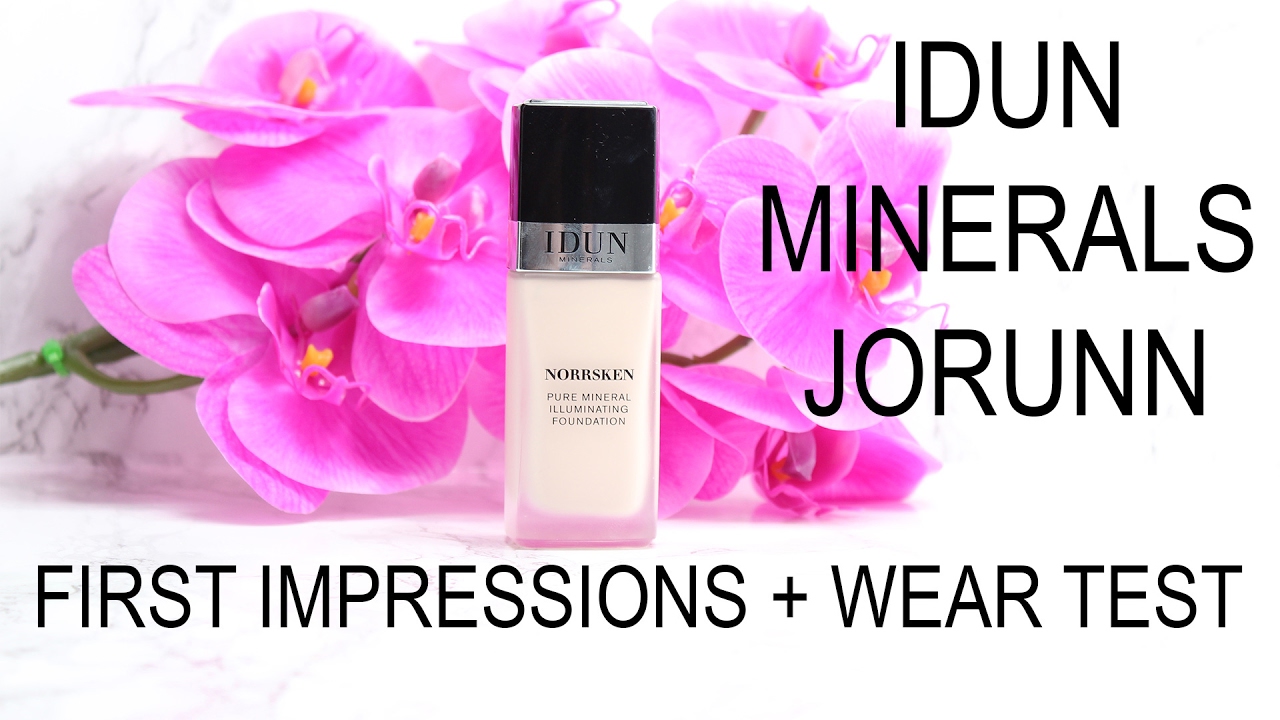 First Impressions Idun Minerals Norrsken Liquid Foundation in Jorunn Review + Wear Test  | PHYRRA