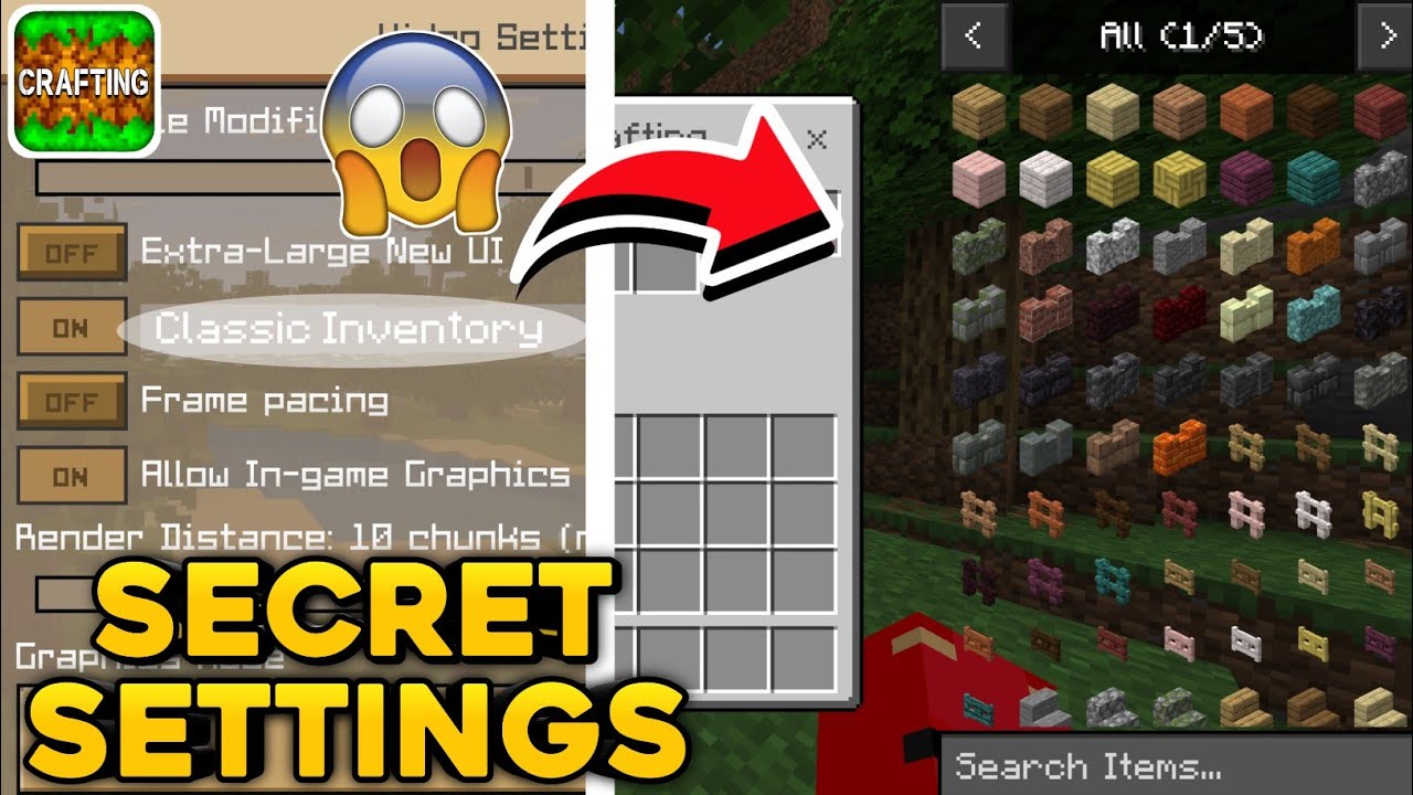 Secret Settings 🤯 Of Crafting And Building You Don't Know 😳 | Craft OMG 
