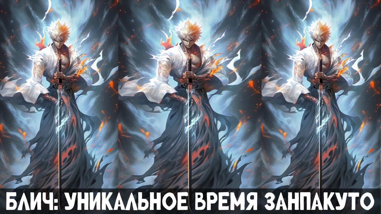 1 Часть Блич: Уникальное время Занпакуто! Альтернативный сюжет