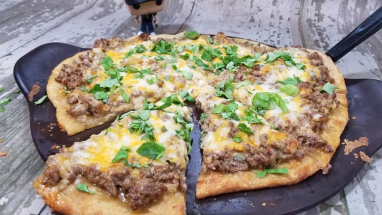 Big Mac Pizza Recipe, another great #mashup dinner!