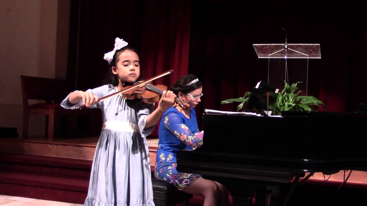 Rebecca performs Corelli Sonata No.6 A Major, Grave & Allegro