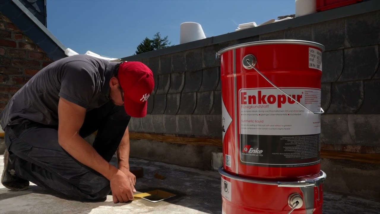 Balkonsanierung mit Enkopur, ausgeführt durch van Geffen Bedachungen GmbH
