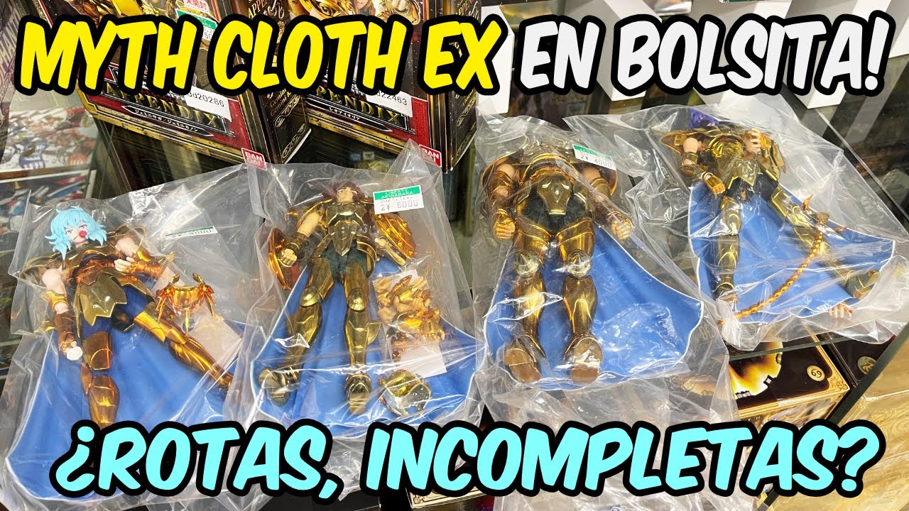 ⚠️ COMPRE MYTH CLOTH EX EN BOLSITA | FIGURAS BARATAS DE SAINT SEIYA EN TOKYO JAPAN GEEK